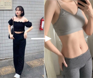Tự tập luyện theo Youtube trong đợt giãn cách ở nhà, mẹ bỉm sữa có ngay vòng eo 'mỏng dính', còn hơn cả gái còn son