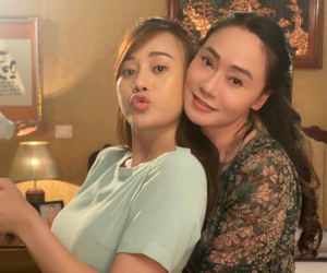 Hương vị tình thân: Mẹ chồng nàng dâu Xuân - Nam thân mật bên nhau, vô tình để lộ chi tiết phim đắt giá