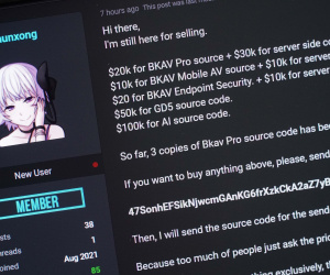 Hacker thông báo đã bán một phần dữ liệu của BKAV