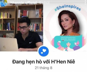 Hoa hậu H'Hen Niê công khai hẹn hò với bạn trai lạ mặt?