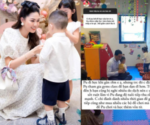 Gia đình hào môn của Á hậu Thanh Tú lên sóng: Chồng đại gia nhập vai bố bỉm, giữ 1 thái độ đặc biệt khi khoe ảnh con!