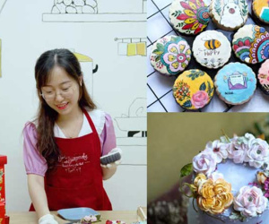 Bỏ việc ngân hàng mở bếp làm bánh, cô gái trẻ thu 100 triệu/tháng