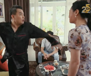 Hương vị tình thân phần 2 tập 22: Phản đối đám cưới Long - Nam, bà Xuân lại bị ông Khang tát 'lật mặt'