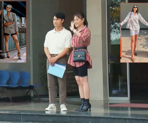 Giá mà Nam (Hương Vị Tình Thân) phối biker shorts theo cách này, có khi bà Xuân đã mở rộng cửa đón cô vào nhà từ phần 1 cũng nên