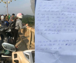 Thông tin bất ngờ vụ cô gái nghi nhảy cầu, để lại thư tuyệt mệnh tố chồng bạo hành: Đã liên lạc với gia đình