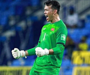 Thủ thành Bùi Tấn Trường nhận tin cực vui trước thềm vòng loại World Cup 2022