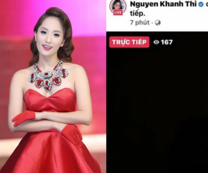 Biến mới: Khánh Thi livestream giữa đêm với màn hình tối đen, liên tục ho, khóc nức nở và nói những câu tiêu cực đáng sợ