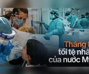 Chuyện gì xảy ra với nước Mỹ: Hơn 100.000 người nhập viện dù phân nửa dân số đã tiêm chủng Covid, một tháng 8 tồi tệ nhất kể từ đầu đại dịch