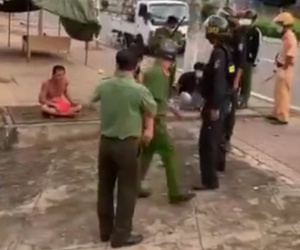 Không có việc, hàng chục người nghiện gây rối, phá cổng trốn khỏi nơi cách ly tập trung