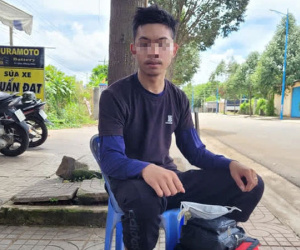 Không còn tiền ở trọ, thiếu niên 15 tuổi đạp xe từ Bà Rịa - Vũng Tàu để về Đắk Lắk