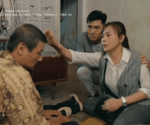 Hương vị tình thân: Long lo mình cũng có kết cục như bố vợ khi Nam biết vụ làm giả xét nghiệm ADN