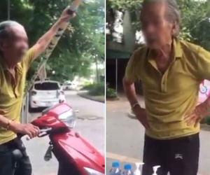 Người nhà bị chặn không cho vào, ông già lao ra quậy, thóa mạ cán bộ trực chốt: 'Các cô không có trái tim'