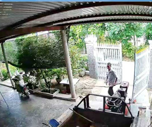 Cãi nhau, chồng vác rựa chém vợ liên tiếp