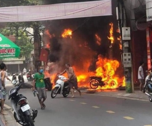 Lời khai kẻ ném thùng xăng kinh hoàng ở Vĩnh Phúc