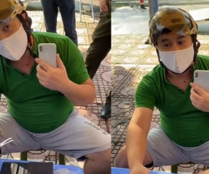 Bị phạt vì đi chợ sai ngày, sai địa điểm, người đàn ông cãi cùn: 'Cứ nhất quyết phạt thì tôi phải quay, còn xử lý theo tình thì thôi'