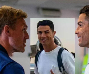 Ronaldo đã đến Manchester, ban lãnh đạo M.U hồ hởi ra tận sân bay đón