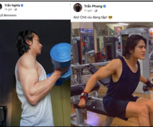 Cuộc chiến body khét lẹt: 'Thầy Ngạn' tung ảnh cơ bắp cuồn cuộn - Dũng 'bad boy' lập tức nhận kèo solo