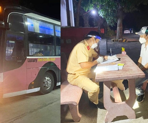 Lật tẩy thủ đoạn 'thông chốt' công phu của lái xe chở 24 người về từ vùng dịch