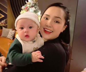 Quỳnh Anh bất ngờ tiết lộ tính cách ít ai biết của Duy Mạnh thông qua một hành động của cậu con trai