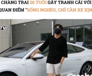 Tranh cãi quan điểm 'sống nghèo chỉ cần xe xịn' của chàng trai 26 tuổi: Nhịn ăn, nhịn mặc, không tiết kiệm, dành 2/3 thu nhập mỗi tháng để nuôi Audi A7