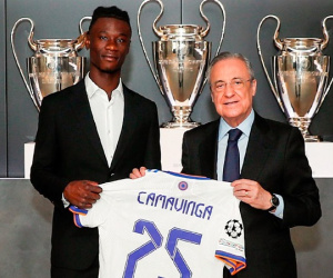 Real Madrid trình làng 'bom tấn' Eduardo Camavinga
