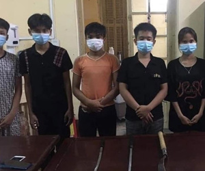 Ngăn chặn nhóm thanh niên giải quyết mâu thuẫn bằng... dao phóng lợn