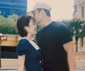 Bạn trai đăng ảnh ôm hôn kèm tâm thư mừng sinh nhật Thái Trinh, nữ ca sĩ cũng hồi đáp tặng 'cẩu lương' cho mọi người