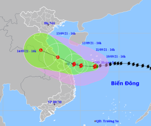 Bão số 5 chưa đổ bộ nhưng đất liền đã chịu ảnh hưởng từ đêm nay, mưa to đến rất to dọc miền Trung