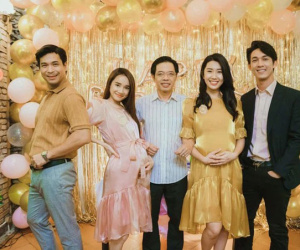 Cây táo nở hoa tập cuối: Châu, Báu bầu vượt mặt, lộ loạt ảnh hậu trường cực độc khiến fan thổn thức nhớ phim