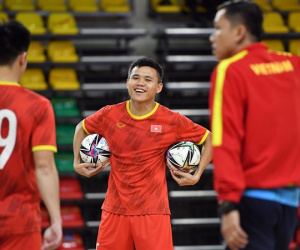 Việt Nam hoàn thiện bước chuẩn bị cuối cùng, sẵn sàng cho trận mở màn FIFA Futsal World Cup gặp Brazil