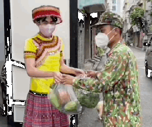 Tina Thảo Thi đóng giả Hoàng Thuỳ Linh nhận lương thực của anh bộ đội, được tìm kiếm ráo riết trên Facebook là ai?