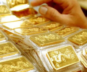 Vàng SJC quay đầu giảm giá, ở mức thấp nhất kể từ đầu tháng