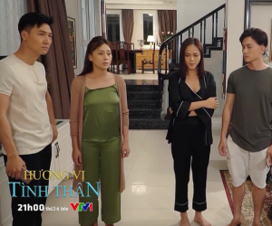 Bộ đồ lụa chia cách tình chị em Hương Vị Tình Thân: Nam mất điểm trong chớp mắt, Thy giản dị vẫn sang