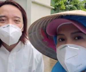 Việt Hương livestream chào tạm biệt mọi người ngày cuối phát quà: 'Tôi xin được khép lại hoạt động hai tháng qua'