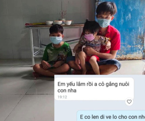 Lời từ biệt cuối từ vợ mắc Covid-19, để lại 3 đứa con mồ côi khát sữa: Tình người mang về cái kết ấm áp