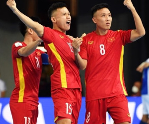 Tuyển futsal Việt Nam được lên dây cót tinh thần trước trận đánh quan trọng với Panama