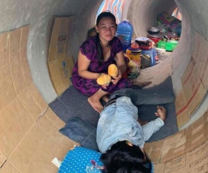 Thực hư người dân 'không có chỗ trọ, phải ra ống cống ở': Do mâu thuẫn gia đình, thường xuyên cãi lộn