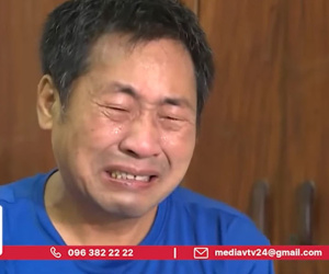 Người cha bật khóc trên sóng truyền hình: 'Tôi khóc do quá xúc động chứ không phải khóc để xin...'