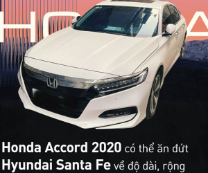 ‘Nghỉ chơi’ với Camry, Mazda6 để tậu xe ế Honda Accord 2020, loạt người dùng nói: ‘Còn điểm chê nhưng không thể thay thế’