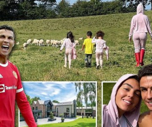 Ronaldo và gia đình phải rời khỏi biệt thự gần 200 tỷ đồng chỉ sau 2 tuần vì... sợ tiếng cừu kêu