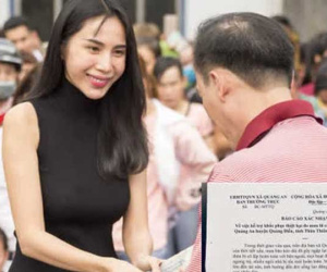 Chính quyền địa phương lên tiếng về những 'điểm bất thường' trong loạt giấy tờ của vợ chồng Thuỷ Tiên, Công Vinh