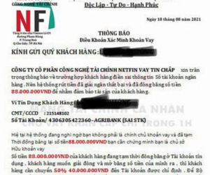 Làm 'thủ tục' vay 80 triệu đồng, một thanh niên mất 520 triệu đồng