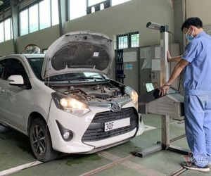 Ô tô dính ‘phạt nguội’ vẫn được đăng kiểm tạm với thời hạn 15 ngày