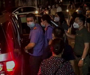 Khám xét nhà riêng đại tá Phùng Anh Lê, nguyên Trưởng phòng cảnh sát kinh tế Công an Hà Nội