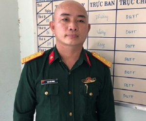 Thanh niên ở Đồng Nai giả danh trung tá quân đội để qua chốt kiểm dịch