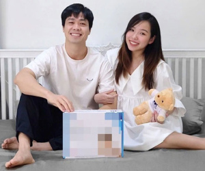 Sau một tháng sinh con, Viên Minh đã 'lộ diện' trên mạng xã hội với động thái 'tìm' Công Phượng rất đáng yêu