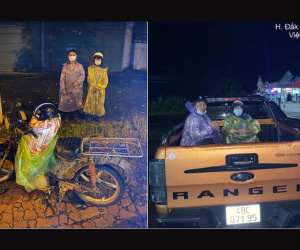 Dắt túi đúng 90k, đi 300km về chịu tang cha, 2 anh em xin qua chốt kiểm dịch và cuộc gặp bất ngờ trong đêm