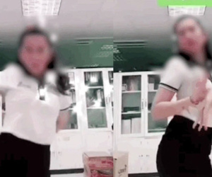 Cô gái mặc đồng phục Vietcombank tung clip trả lời 'sao kê TT có chuẩn không', khuyến mãi thêm điệu nhảy cực dẻo