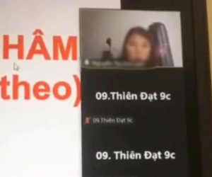 Cô giáo sốc nặng khi nhìn vào màn hình máy tính học trò, zoom mãi mới nhận ra điều bất thường