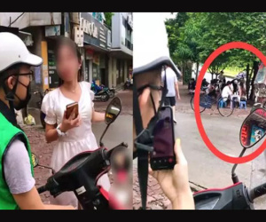 Tình cờ phát hiện bạn gái ngồi với trai lạ, shipper chỉ gọi một cuộc điện thoại mà thu hút tới 3 triệu lượt xem!